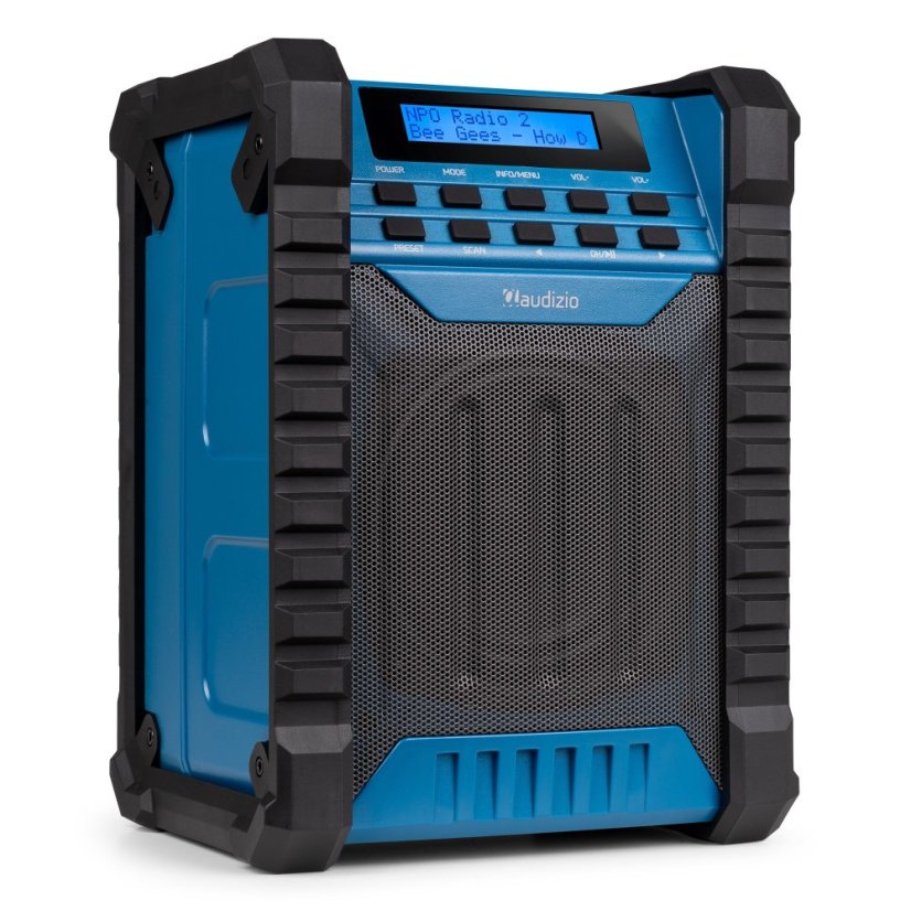 Audizio Temi Jobsite Radio with battery