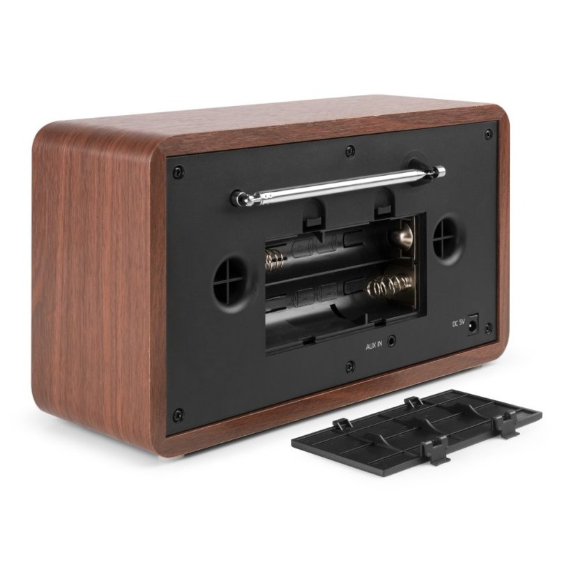 Audizio Foggia Retro DAB+ Rádio Šedá barva