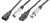BeamZ Professional CX09-5 Light Combi Cable IEC M - XLR M / IEC F - XLR F 5M