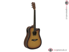 Dimavery DR-520 Dreadnought, sunburst