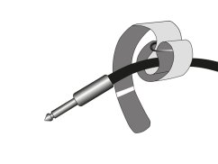 Adam Hall KLETT20-300-BLK 10ks v balení