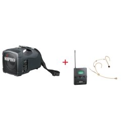 MIPRO MA-101B + MU-506HS – náhlavní kardioidní sada, tělová