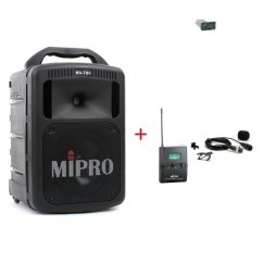 MIPRO MA-708 + MU-53L – klopová kardioidní sada, černá