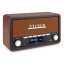 Audizio Foggia Retro DAB+ Rádio Měděná barva