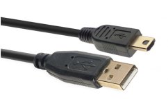 Stagg NCC1,5UAUNA, USB kabel/A-MINI A 2.0 1,5m