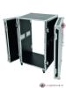 Rack Profi 20HE, hloubka 45cm, s kolečky, 9mm