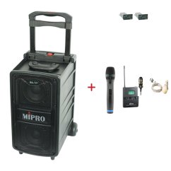 MIPRO MA-727 + ACT-32H + MU-53LS – ruční a klopová sada, tělová