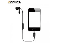 Mobilní mikrofon Comica CVM-V01SP(UC) klopový USB-C mikrofon (2,5 metrů)