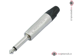 Neutrik jack samec 6,3 mm, mono, NP2X