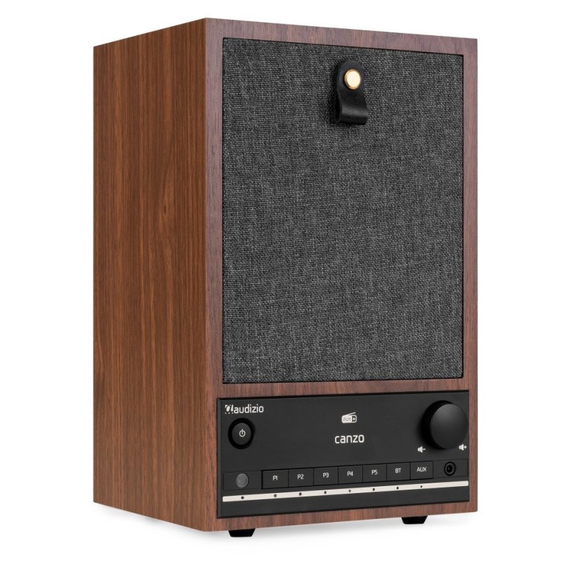 Audizio Canzo Internet radio s DAB+/FM, walnut