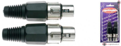Stagg B925H, XLR samice, 2ks v balení