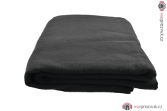 Opona bavlněná, černá, šíře 296 cm, cena / m