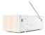 Audizio Prato mikrosystém s FM/DAB+, CD, USB a Bluetooth, bílý