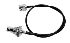 BNC kabel pro přední montáž antén 50ohm, délka 40cm