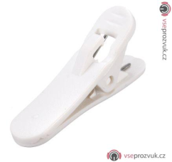 XGW Audio - pevný držák kabelu bílý