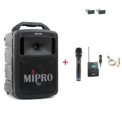 MIPRO MA-708 + ACT-32H + MU-53LS – ruční a klopová sada, tělová