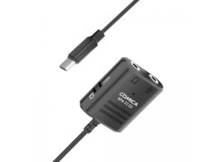 Comica audio rozbočovač 2x 3,5mm jack na USB-C