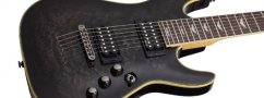 SCHECTER Omen Extreme 7, Rosewood Fingerboard - Transparent Black