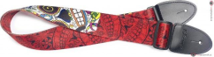 Stagg STE MEX SK RED, kytarový popruh