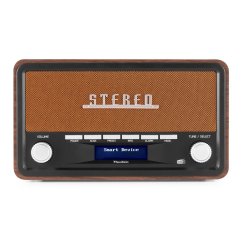 Audizio Foggia Retro DAB+ Rádio Měděná barva