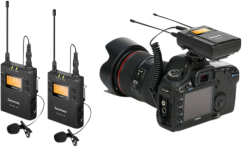 Saramonic UwMic9 - RX9+TX9+TX9 dvoukanálový klopový bezdrátový systém pro kamery