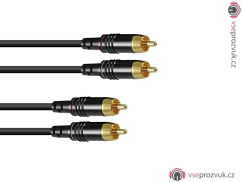 Sommer cable Onyx 2x2 RCA cable 2x 0,25 mm, 0,5 m