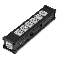 Power Dynamics PSB27 Power splitter P-Con IN - 7x P-Con OUT
