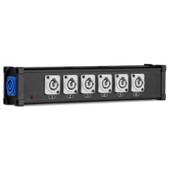 Power Dynamics PSB27 Power splitter P-Con IN - 7x P-Con OUT