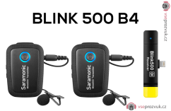 SARAMONIC Blink 500 B4 (TX+TX+RX Di) - dvoukanálový bezdrátový mikrofon pro Apple