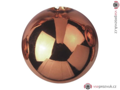 Vánoční dekorační ozdoby, 3,5 cm, měděné, lesklé, 48 ks