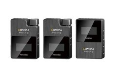 Comica BoomX-D D2 - dvoukanálový bezdrátový klopový mikrofon pro kamery (mikroport)