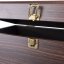 Audizio RC32 Vinyl record case dark wood