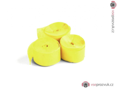 Tcm Fx pomalu padající konfety-serpentýny 10mx1.5cm, žluté, 32x