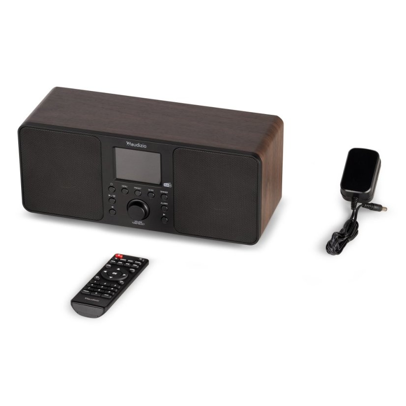 Audizio Genua DAB+ Stereo radio wood