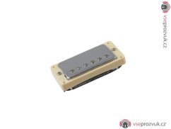 Dimavery snímač, humbucker, bílý
