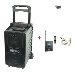 MIPRO MA-727 + MU-53LS – klopová kardioidní sada, tělová