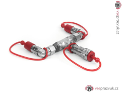 Tcm Fx CO2 rozbočovač jednoho přívodu CO2 pro chrliče konfet