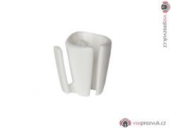 Hide-a-mic DPA Shirt-holder, White