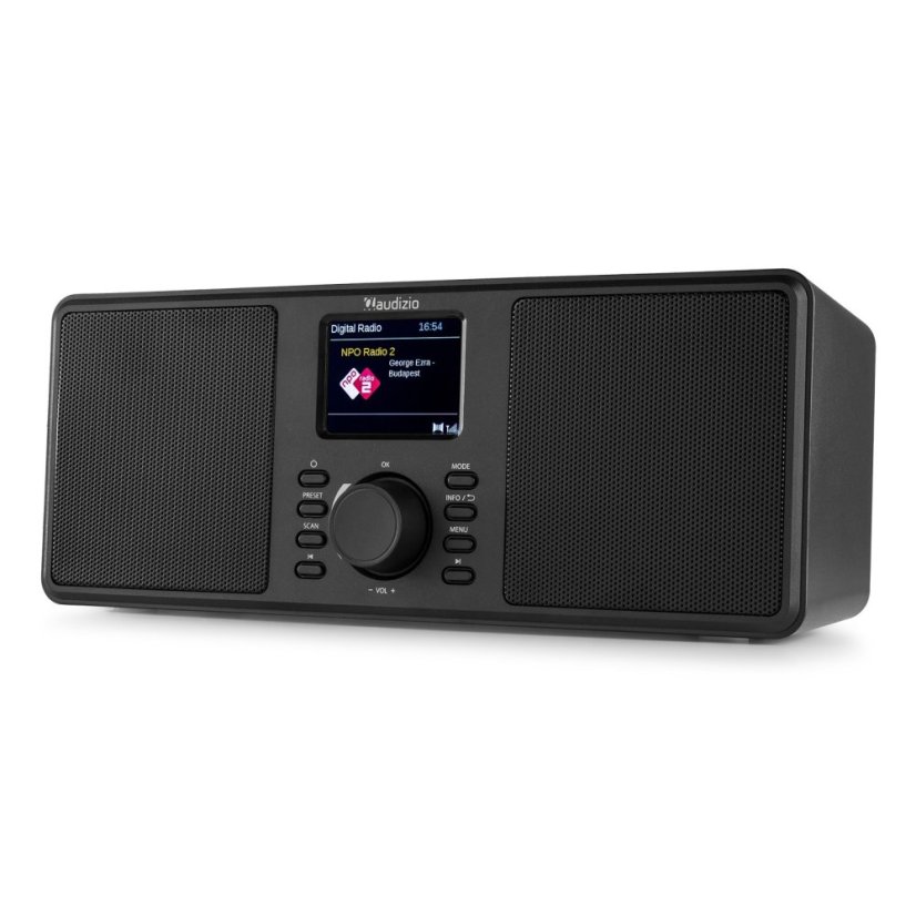 Audizio Monza DAB+ stereo rádio s Bluetooth, černé