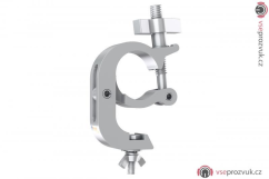 Hák samozavírací, 250kg, pro trubku 50mm, stříbrný