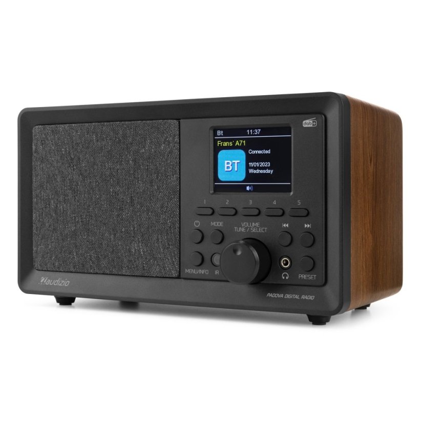 Audizio Padova DAB+ Radio Wood