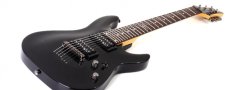 SCHECTER C-7 SGR Midnight Satin Black