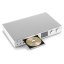 Audizio Bolzano Internet receiver with amplifier, DAB+ and CD player aluminium