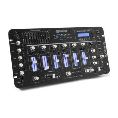 Skytec STM-3007 — 19" DJ mixpult se 4 kanály a 2 mikrofony (USB/SD MP3, Bluetooth)
