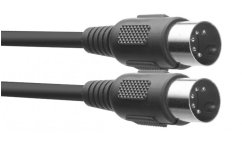 Stagg SMD6 E, kabel midi DIN/DIN, 6m