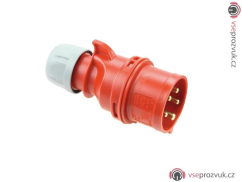 PC Electric zástrčka CEE, 16A, 5pin, červená