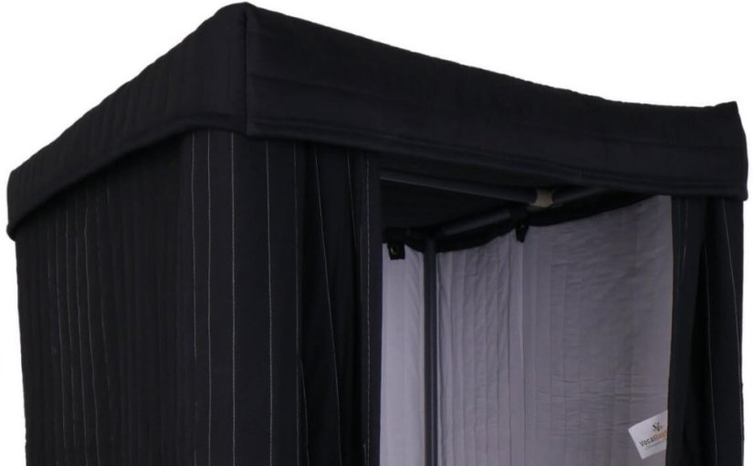 Akustická kabina - Producer's choice bílá/černá (VocalBooth) 100x100x200cm