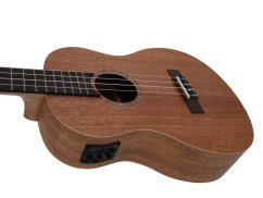Dimavery UK-500, elektroakustické barytonové ukulele, přírodní