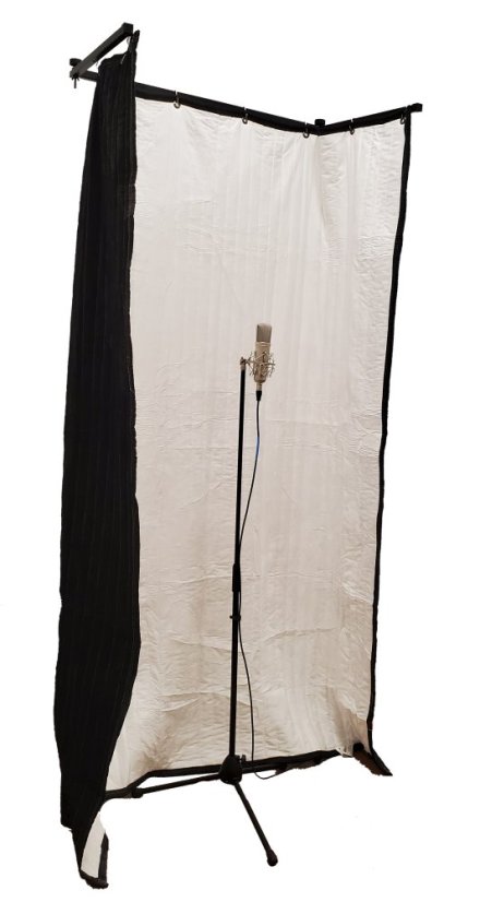 Akustická deka - Producers Choice VB72G - Bílá/černá (Sound blanket) 200 x 243cm