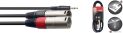 Stagg SYC3/MPS2XM Y-kabel